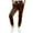 Brown, variant on Buigttklop Pants for Women Women Elasticated Lace-Up Tight Velvet Breathable Casual Sports Pants