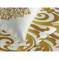 thumbnail image 4 of Ambesonne Mandala Quilted Bedspread Set 3 Pcs, Victorian Royal Design, Queen Size, Pale Caramel White, 4 of 5