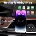 thumbnail image 4 of Kit Cargador Inalambrico Soporte Auto Para iPhone Magsafe Color Negro CS SR, 4 of 8