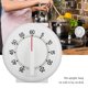 thumbnail image 3 of Reloj despertador mecánico con contador Temporizador de anillo de cocina manual Horneado y cocción al vapor de huevos en casa Cómodo y bonito Cuenta regresiva visual retro, 3 of 5