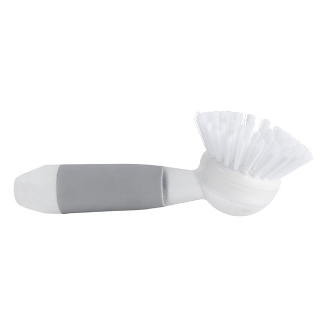 Agiferg The Hand-held Squeezing Liquid Adding Cleaning Brush Has Comfortable Grip Strength And Flexible Hard Bristles. It Is Suitable For Kitchen Pan And Bowl Brushin
