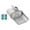 B/#26, variant on ZZAIXHL Integrated Cat Litter Scooper with 8pc Waste Bags Set Large Capacity Portable Detachable Waste Bin Cat Poop Shovel Cat Poop Scooper