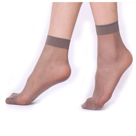 10 Paires Chaussettes Femme Sesto Senso 15 Den - Transparentes Cheville, Style Pieds Nus - Polyamide/élasthanne