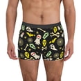 thumbnail image 1 of Fotbe cartoon Skull spider web Calzoncillos Tipo Boxer con Bolsa de Soporte Total para Hombre, X-Temp Fresco, Transpirable y de Secado Rápido-XX-Large, 1 of 5