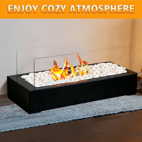 Tabletop Fire Pit, Smokeless Firepit Outdoor, Mini Fire Pit for with Carry Bag for Camping Backyard Patio Garden Picnic