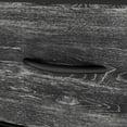 thumbnail image 4 of Cómoda de 3 Cajones con Balda y Estante para Almacenamiento en Hogar y Oficina, Estructura de Metal y Cajones de Tela en Lino y Poliéster (Oak Negro), 4 of 5