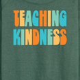 thumbnail image 3 of Instant Message - Kindness Teaching - Women's Lightweight French Terry Long Sleeve Shirt, 3 of 6