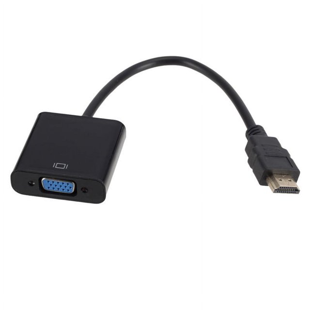 Convertidor de HDMI a VGA Cable HDMI a VGA Decodificador HD 1080p a pantalla