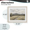 thumbnail image 4 of Stupell Industries Traditional Muted Pathway to Mountains Birch Framed Print Under Glass, 21 x 17, by Riley B, 4 of 8