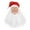 Multicolor, variant on Breathable Santa Claus Mask for Halloween & Christmas - Stretchable Latex Funny Costume Mask with Eyeholes for Adults, Parties & Festive Role Play