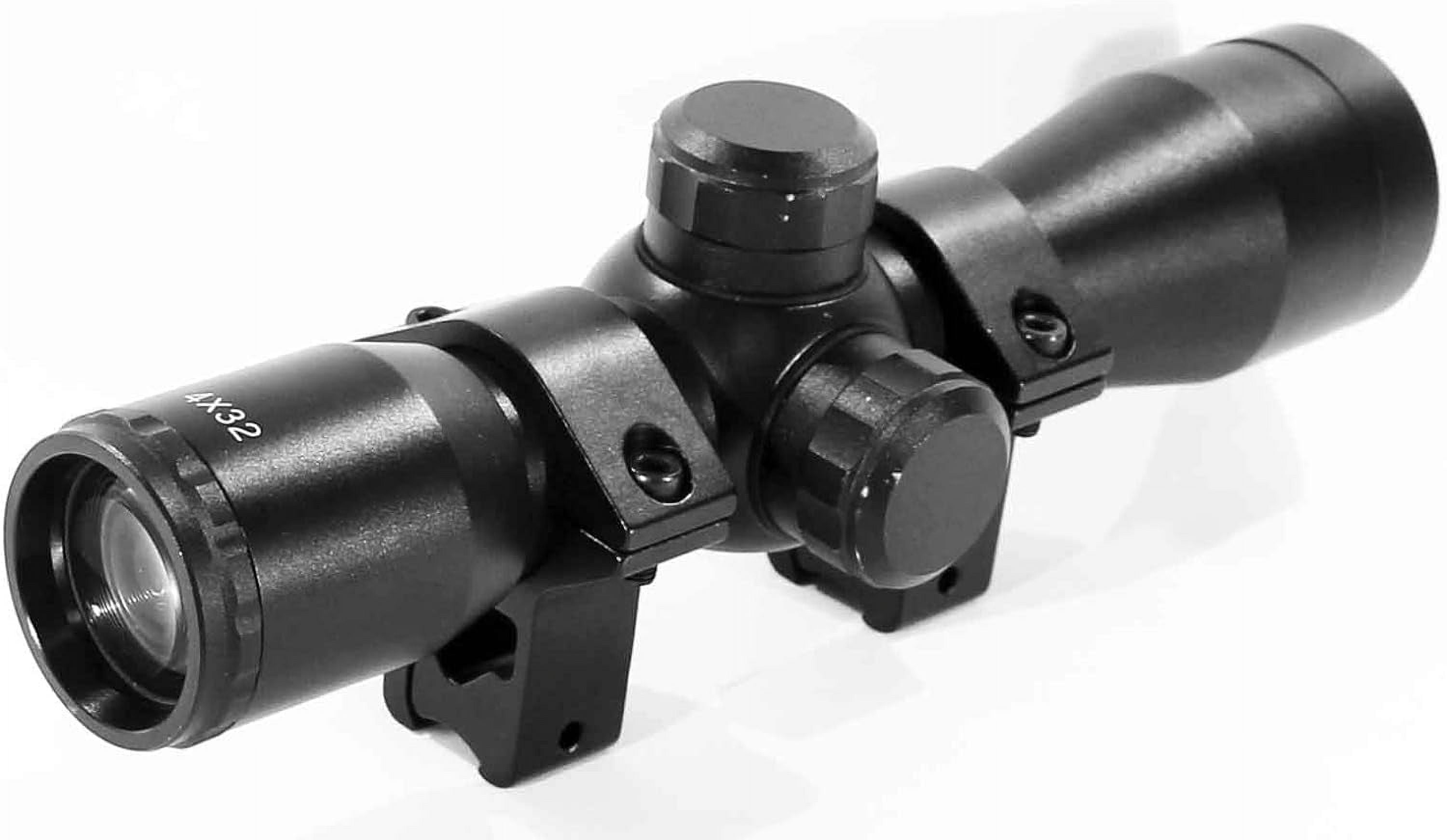 Trinity 4x32 scope sight with rings for for Ruger Blackhawk .177