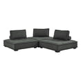 thumbnail image 4 of Saunter Tufted Fabric Fabric 3-Piece Sofa-EEI-5206, 4 of 4