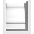 thumbnail image 4 of Ekena Millwork 5"W X 6"H X 16"L Standard Newport Architectural Grade PVC Rafter Tail, 4 of 4