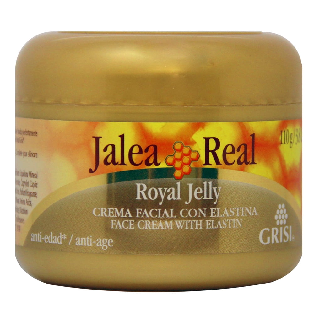 Grisi Royal Jelly Face Cream with Elastin AntiAge 3.8 Oz / 110 g.