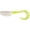 White/Chartreuse, variant on Crappie Magnet Slab Curly Grub Mermaid