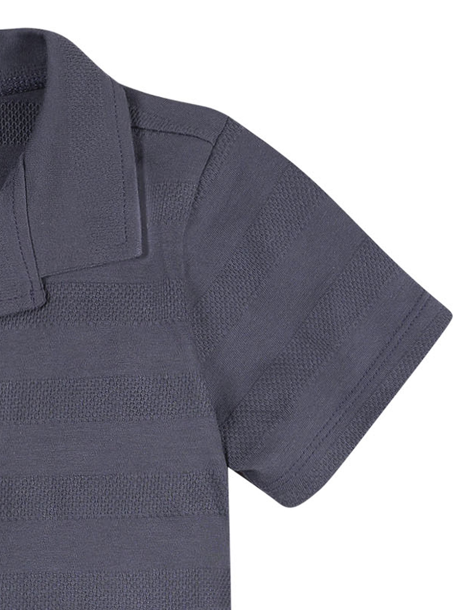 Modern Moments by Gerber Baby and Toddler Boy Organic Button Up Collar Top, Sizes 0/3 Months - 5T