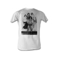 thumbnail image 1 of Andre The Giant Right & Left White Adult T-Shirt Tee, 1 of 1