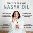 thumbnail image 5 of Banyan Botanicals Nasya Oil – Organic Herbal Nasal Drops for Clear Breathing – Ayurvedic Nasal Cleaner and Nose Moisturizer* – 1 oz – Certified Organic, Non GMO, Chemical Free, 5 of 8