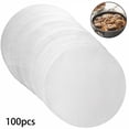 thumbnail image 5 of 100pcs 7 inch Round Parchment Paper Baking Paper Liners for Round Cake Pans Circle Cheesecake, Cooking, Air Fryer, 5 of 9