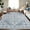 blue, variant on Vintage Printed Area Rugs 5x7 Ultra-Soft Distressed Throw Rugs Stain-Resistant Traditional Floor Mat Machine Washable Thin Indoor Carpet Office Camel