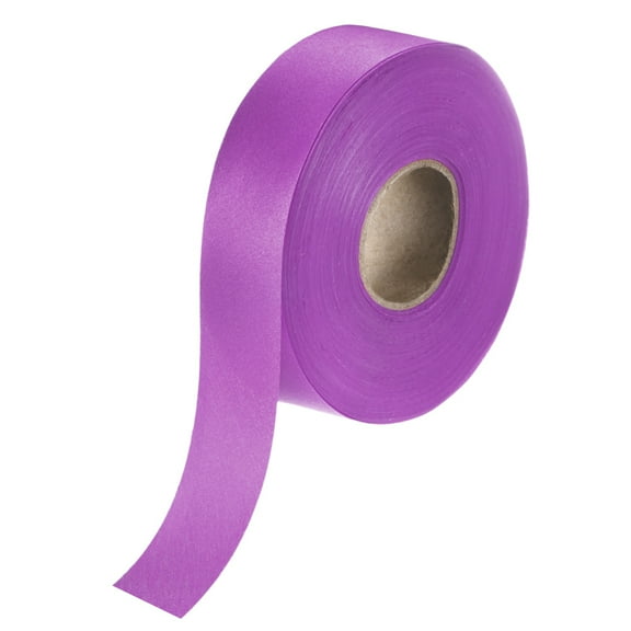 Uxcell 1-Pack Extra Wide Single Fold Bias Tape, 1.2 Inch x 55 Yards Satin Bias Tape for Sewing/Quilting/Hemming [Purple]