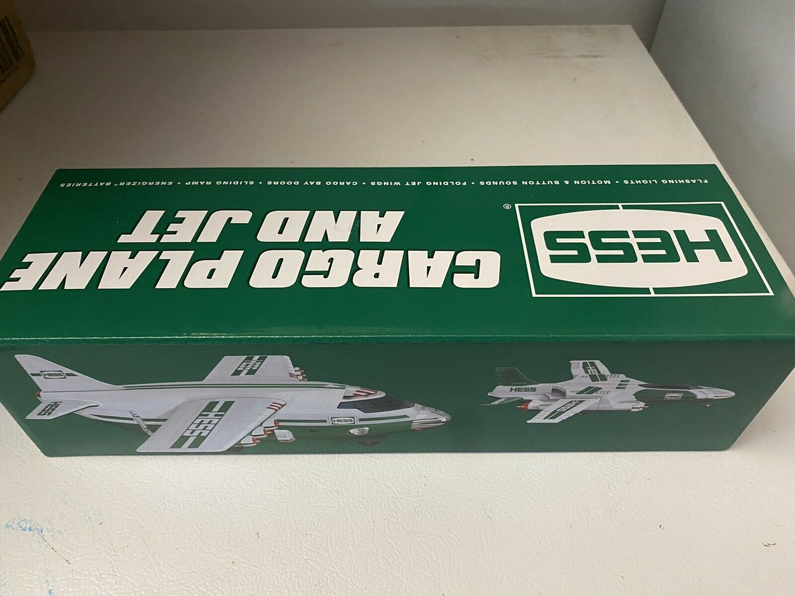 2021 HESS TOY TRUCK CARGO PLANE & JET BRAND NEW