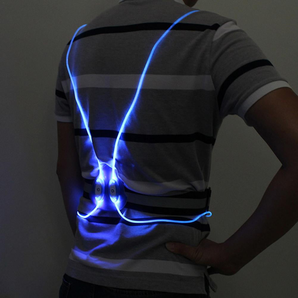runners light up vest