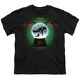 thumbnail image 2 of Merry Little Batman Snowglobe Kids T Shirt for Youth Boys and Girls, Black, Large, 2 of 4