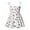 White, variant on Odeerbi 2025 Summer Toddler Baby Girls Sleeveless Sling Dress Graphic Print Children's Clothing