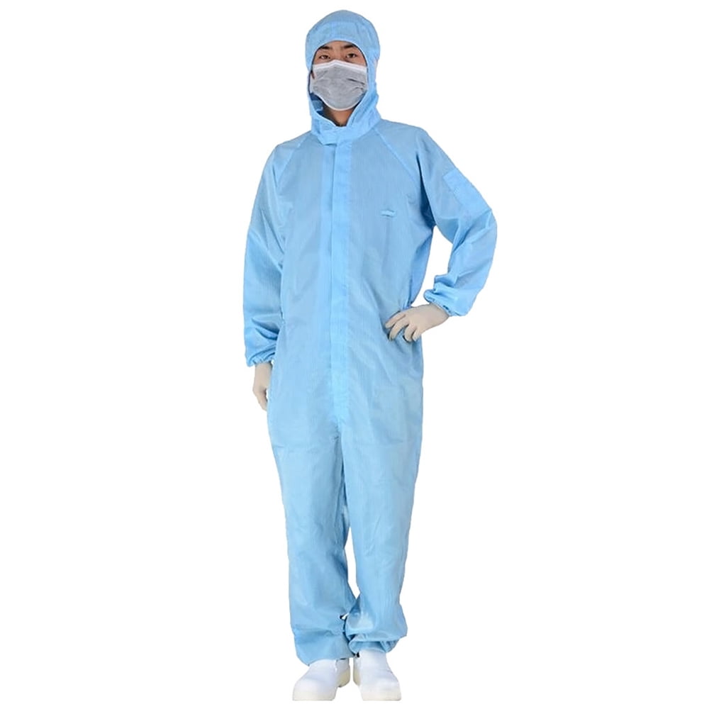 Coverall Chemical Hazmat Isolation Suit Disposable Protective Clothing