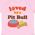 thumbnail image 4 of Inktastic Pit Bull Loved by a (dog Breed) Boys or Girls Baby Bodysuit, 4 of 5