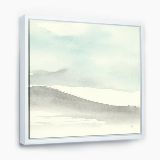 Toile Encadrée Géométrique Minimaliste Zen I - Transitionnel