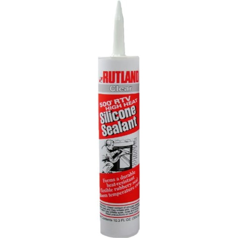 Rutland Products 76C 500Degree RTV High Heat Silicone Seal, 10.3Ounce