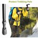 thumbnail image 5 of Puntas protectoras de goma para bastones de trekking de marcha nórdica Protectores de asfalto Tope para bastones de trekking negro 6 piezas, 5 of 5