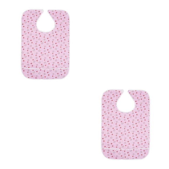 Babero de moda Matsuzay para ancianos Protector de ropa lavable resistente a las manchas transpirable para comer delantal de ayuda para Type1 NO1