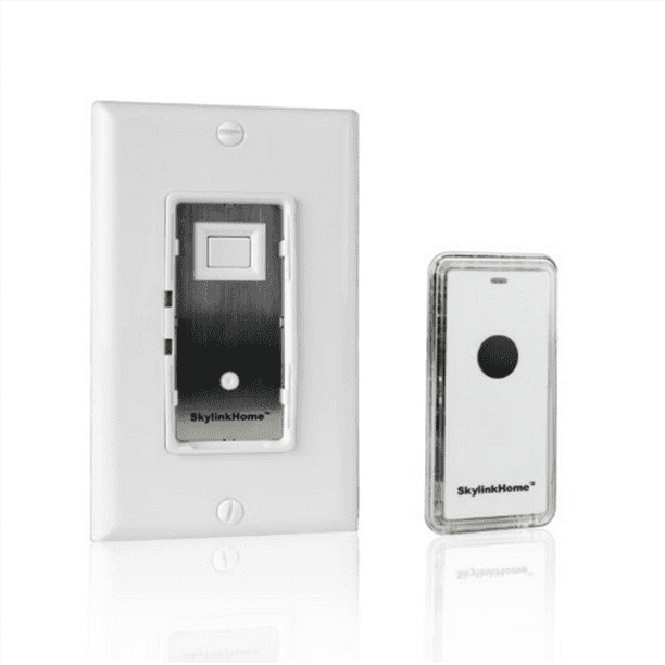 Skylink We 318 In Wall Lighting Receiver On Off Relay Or Dimmer Switch With Wireless Snap On Transmitter For Home Automation And Control 1000