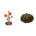 thumbnail image 1 of Dispensador de toallas de papel con forma de calabaza, antideslizante, vertical, con soporte para pañuelos. Cojín decorativo relleno para sofá, cama o, 1 of 8