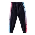 thumbnail image 6 of FEIFLY Loose Fit Button Side Basketball Training Joggers Pants With Elastic Solid Color Trendy Women Dailywear, 6 of 6