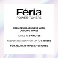 thumbnail image 3 of L'Oreal Paris Feria Toner, Long Lasting Anti-Brass Vegan Formula, Chemical Hair Dye, Unisex, Iced Brunette, 1 Kit, 3 of 8