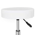 thumbnail image 6 of Tenozek Bar Stool with Adjustable Height & 360-Degree Swivel Salon Stool Chairs with PU Leather Seat White, 6 of 8