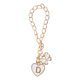 thumbnail image 1 of Ofertas Únicas 1 Pc Encanto de Cadena de Letra de Corazón de Mariposa D Taza de Agua Colgante Aleación Blanca, 1 of 5