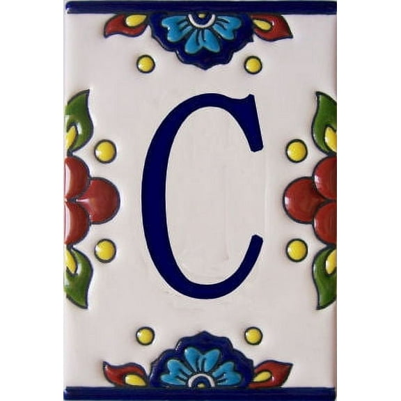 Mission Tile Letter C