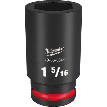 Milwaukee Tool SHOCKWAVE Impact Duty  3/4"Drive 1-5/16" Deep 6 Point Socket