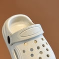 thumbnail image 6 of KPOPLK Toddler Clogs Boys Girls Ganden Shoes Little Kids Slip on Slides Sandals Children Summer Beach Pool Water Shower Slippers Size 10,Khaki, 6 of 9