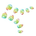 thumbnail image 4 of Claire's Rainbow with Clouds Faux Nail Set, 24 Nails, 4 of 5