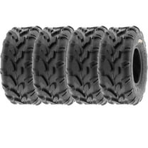 SunF ATV/UTV All Terrain Quad Tire 20x10-8 6PR Tubeless A003 (Set of 4)