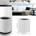 thumbnail image 2 of Replacement Hepa Filter For Levoit Air Purifier Core 400s Part Core 400s-rf,h13 Hepa 5 Layers 3 In 1 Filter, 2 of 5