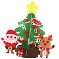 thumbnail image 2 of Árbol de Navidad de fieltro perfecl Árbol de Navidad de fieltro para niños 47x47cm, 2 of 8