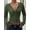 Army Green, variant on Women's Hooded Zip Up Jacket with Pockets Long Sleeve Top for Fall Winter Daily Wear