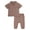 Brown, variant on Modern Moments by Gerber Baby Boy Peter Pant Top and Pant Set, Sizes 0/3 Months - 24 Months